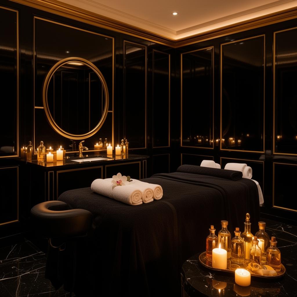 Ambiance élégante pour Massage relaxant avec profondeur